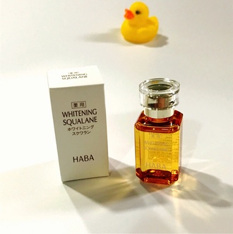 1 / 2 #试用参加  #精华   主角:haba角鲨烷美白美容油  这款美容油